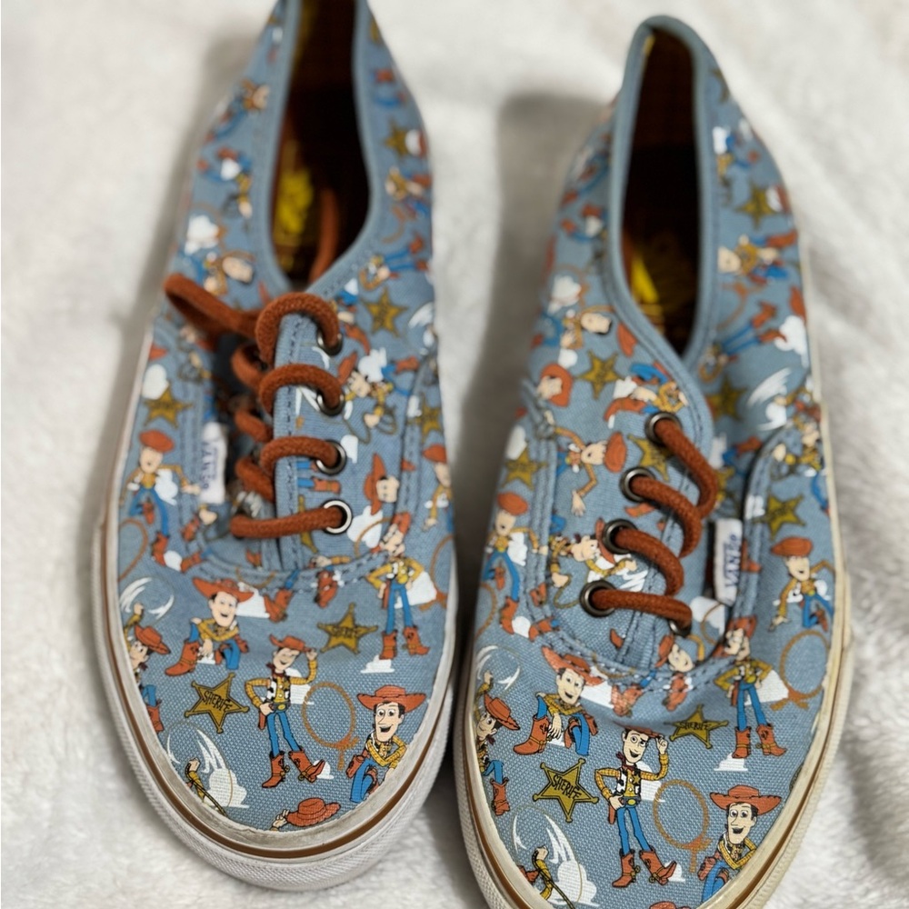 Vans Toy Story Woody Print youth size 3.5